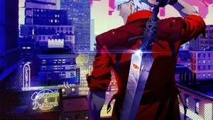 Dante Devil May Cry Cityscape Wallpaper