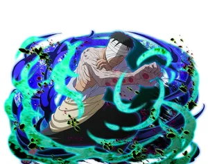 Danzo Shimura Demonstrating His Mastery Of Jutsu In The Captivating Image Wallpaper