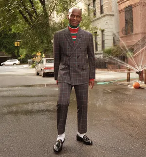 Dapper Dan In A Tailored Suit Wallpaper