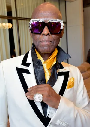 Dapper Dan In Black And White Wallpaper