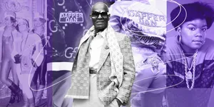 Dapper Dan In Gucci Suit Wallpaper