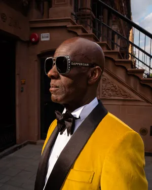 Dapper Dan In Yellow Blazer Wallpaper