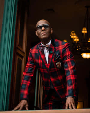 Dapper Dan Looking Out The Window Wallpaper