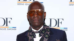 Dapper Dan Wearing Gucci Bow Tie Wallpaper