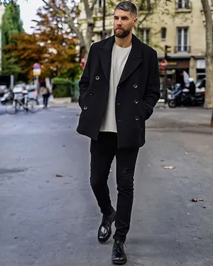 Dapper Winter Style For Men Wallpaper