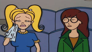 Daria And Brittany In Cinema Wallpaper