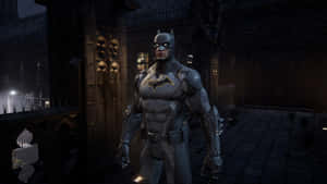 Daring And Powerful Bat-suit Displayed In Action Wallpaper