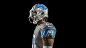 Darius Slay Detroit Lions Side Profile Photography Wallpaper