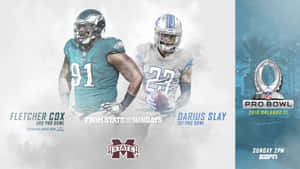 Darius Slay Fletcher Cox Digital Art Wallpaper