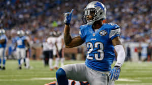 Darius Slay Philadelphia Eagles Kneeling Photography Wallpaper