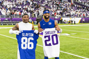 Darius Slaytonand Duke Shelley Jersey Swap Wallpaper