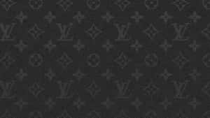 Dark Aesthetic Louis Vuitton Print Wallpaper