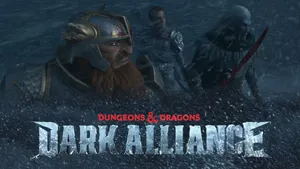 Dark Alliance Fantasy Adventure Scene Wallpaper