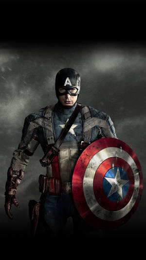 Dark And Dirty Captain America Iphone Wallpaper