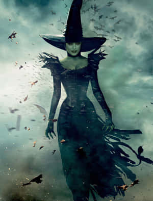 Dark And Enchanting Evil Witch Wallpaper