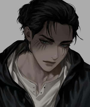 Dark And Gloomy Eren Yeager Pfp Wallpaper