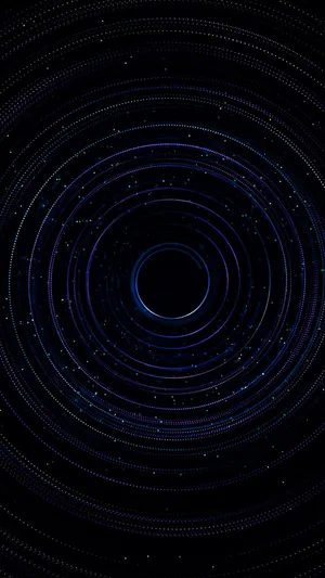 Dark Android Black Hole Wallpaper