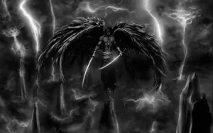 Dark Angel Of Destruction Wallpaper