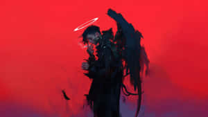 Dark Angel Smoking Scene Wallpaper