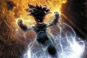 Dark Anime Power Surge Wallpaper