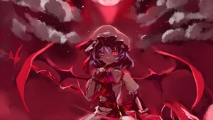 Dark Anime Vampire Girl Wallpaper