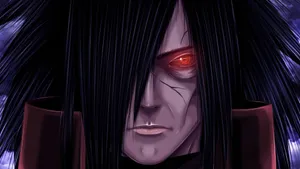 Dark Anime Villain With Red Eye Wallpaper