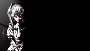 Dark Anime Villain With Red Eyes Wallpaper