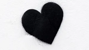 Dark Black Heart Wallpaper