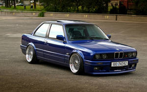 Dark Blue Classic Bmw Wallpaper