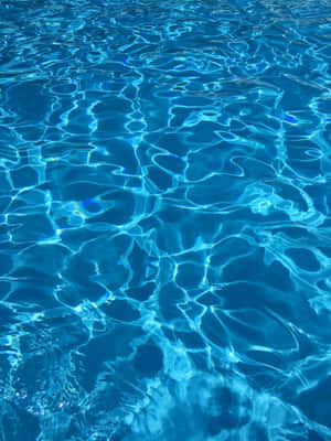 Dark Blue Pool Water Wallpaper