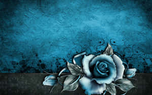 Dark Blue Rose Abstract 1920 X 1200 Wallpaper