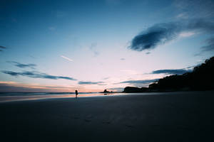 Dark Blue Sky In Nicaragua Wallpaper