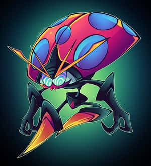 Dark Blue Spots Of Orbeetle Wallpaper