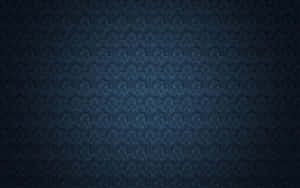 Dark Blue Vintage Floral Texture Wallpaper