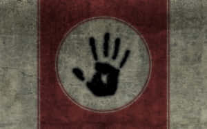Dark Brotherhood Flag With Symbol Wallpaper