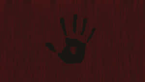 Dark Brotherhood Symbol On Red Wallpaper