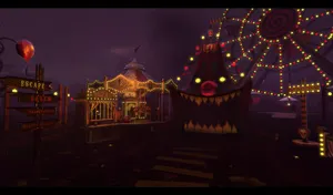 Dark Carnival Atmosphere Wallpaper