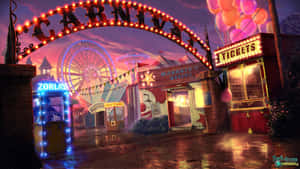 Dark Carnival - The Haunted Night Sky Wallpaper