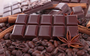 Dark Chocolate Indulgence Wallpaper