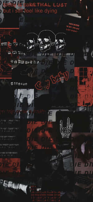 Dark_ Collage_of_ Despair_and_ Decay Wallpaper