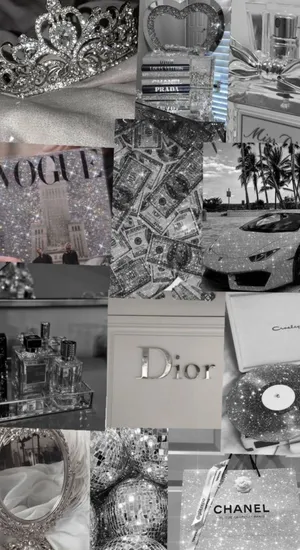 Dark Coquette Luxury Vibes Wallpaper