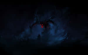 Dark Creature Lurking In The Shadows Wallpaper