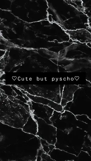 Dark Cute But Psycho Wallpaper