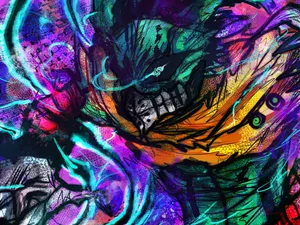 Dark Deku Artistic Interpretation Wallpaper