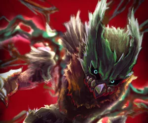 Dark Deku Fierce Stance Wallpaper