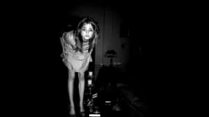 Dark Eerie Forest Scene Wallpaper