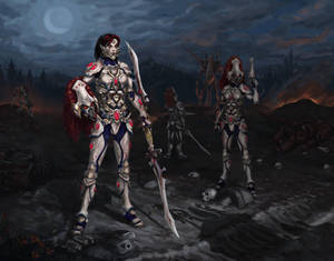 Dark Eldar Fanart Warhammer 40k Hd Wallpaper