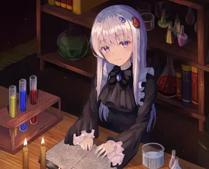 Dark Elegance In Gothic Costumes Wallpaper