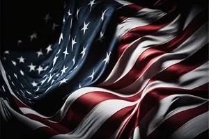 Dark_ Elegant_ American_ Flag Wallpaper