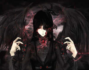 Dark_ Fallen_ Angel_ Artwork Wallpaper